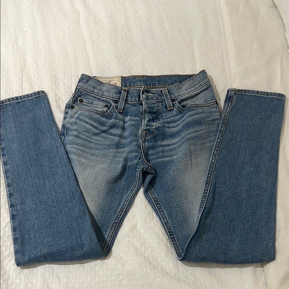 Hollister Blue Skinny Jeans Classic Style
